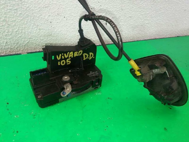Fecho da porta dianteira direita 8200008248 OPEL