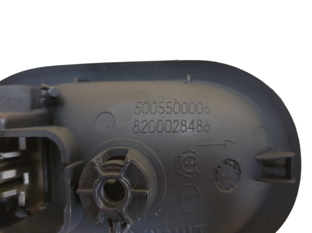 Maçaneta interna dianteira/traseira da porta direita 8200028486 RENAULT