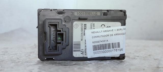 Fecho de ignição 8200074331A RENAULT