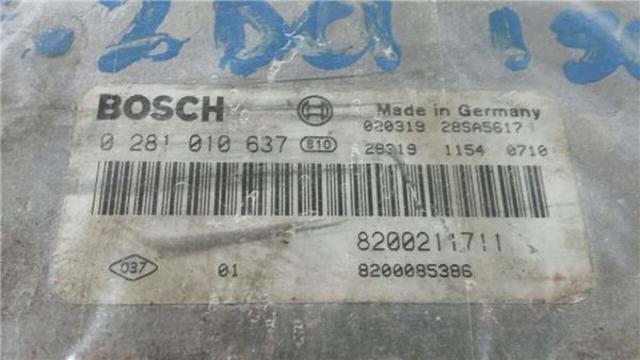 Módulo de direção (Centralina eletrônica) de motor 8200085386 RENAULT