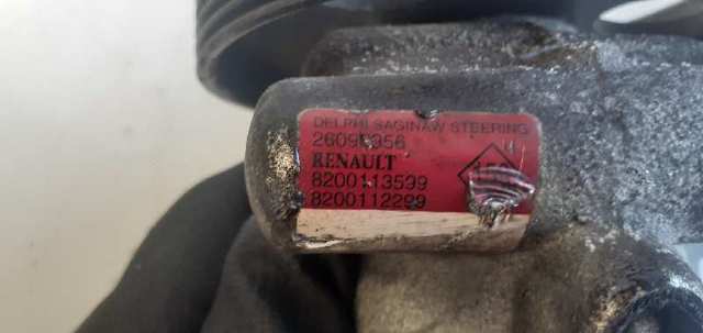 Bomba da Direção hidrâulica assistida 8200113599 RENAULT
