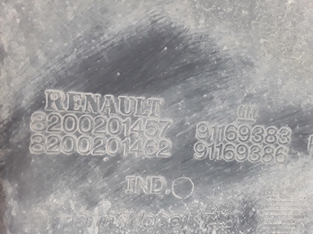 Pára-choque traseiro, parte direita 8200201457 NISSAN