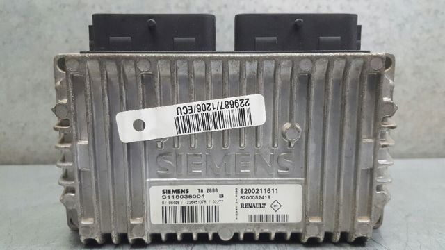 Módulo de direção (Centralina eletrônica) da Caixa Automática de Mudança eletrônica 8200211611 RENAULT
