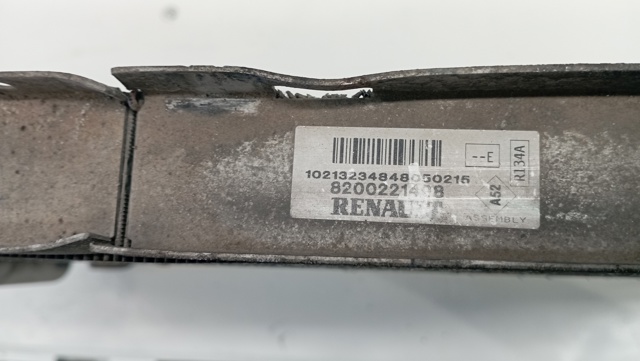Radiador de aparelho de ar condicionado 8200221498 RENAULT