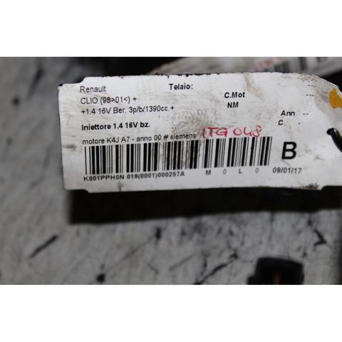Injetor de injeção de combustível 8200240488 RENAULT