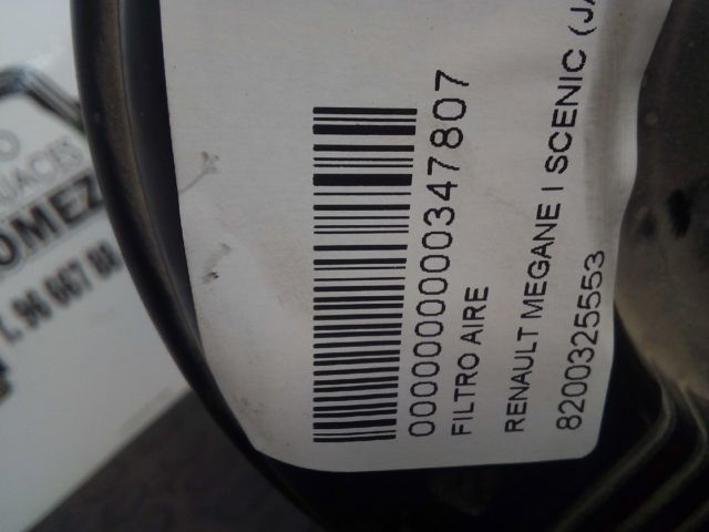 Caixa de filtro de ar 8200325553 RENAULT