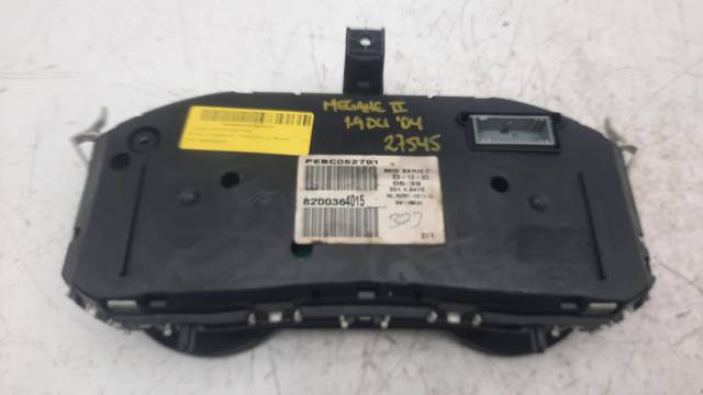 Painel de instrumentos (quadro de instrumentos) 8200364015 RENAULT