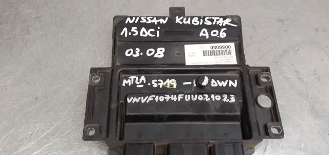 Módulo de direção (Centralina eletrônica) de injeção de combustível 8200498185 NISSAN