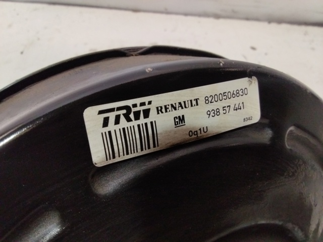 Reforçador dos freios a vácuo 8200506830 OPEL