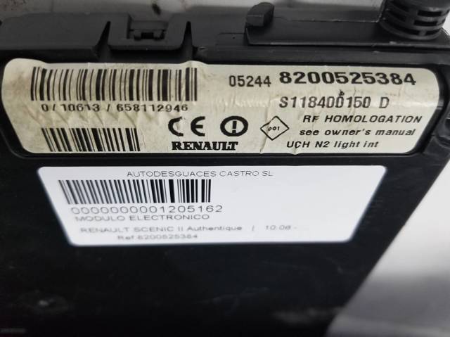 Preço da peça Megane II carrinha