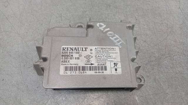 Módulo processador de controlo da bolsa de ar (Centralina eletrônica AIRBAG) 8200645158 RENAULT