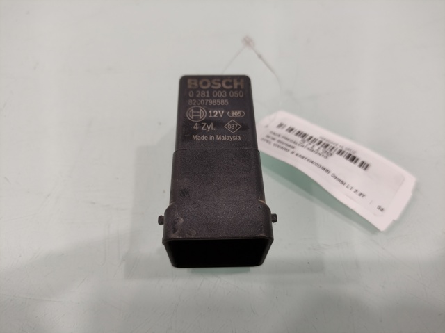 Relê das velas de incandescência 8200798585 OPEL