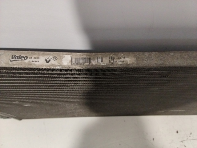 Radiador de aparelho de ar condicionado 8200880551 RENAULT