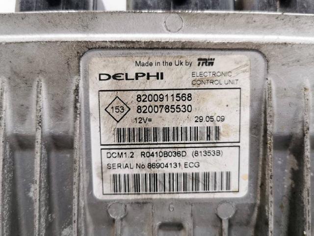 Módulo de direção (Centralina eletrônica) de motor 8200911568 RENAULT