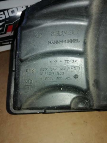 Caixa de filtro de ar 8200947663 RENAULT