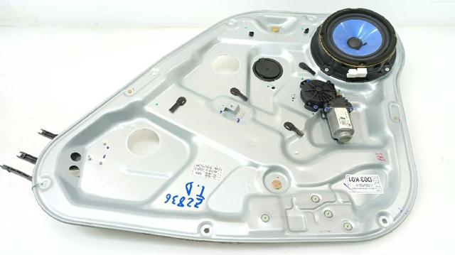 Mecanismo de acionamento de vidro da porta traseira direita 834812B000 HYUNDAI