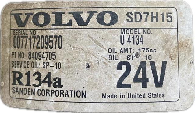 84094705 Volvo