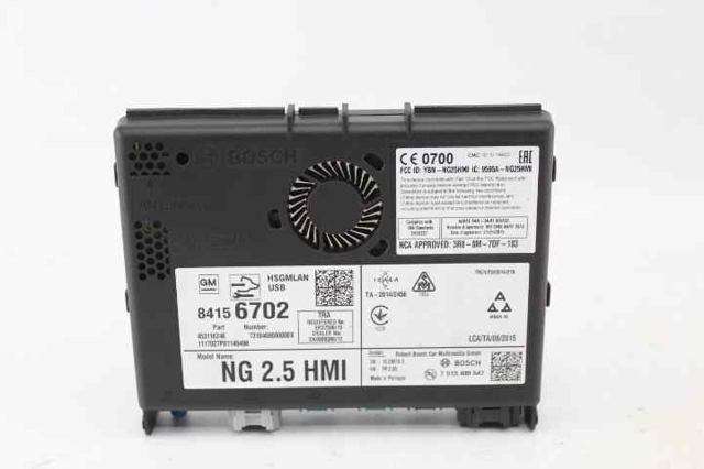 Unidade de controlo de navegação 84156702 OPEL