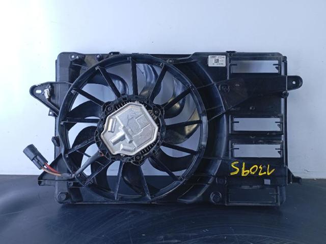 Difusor do radiador de esfriamento, montado com motor e roda de aletas 84702876 OPEL