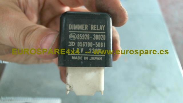 Relê da luz 8592630020 TOYOTA