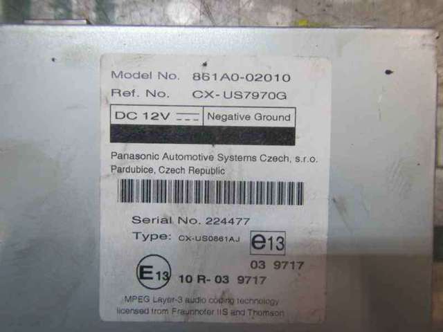 861A002010 Toyota