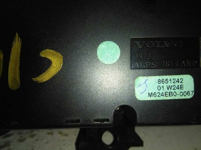 Unidade de controlo dos modos de aquecimento/condicionamento Volvo S60 1 RS, RH