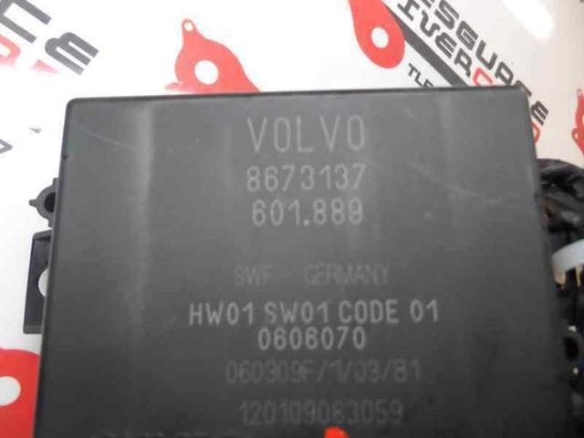 Módulo de direção (Centralina eletrônica) de sensor de estacionamento 8673137 VOLVO