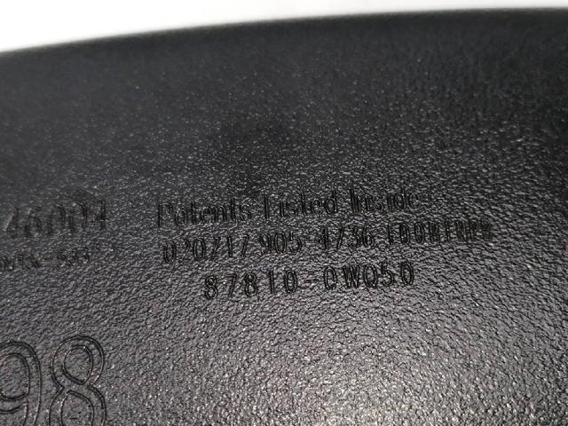 Espelho de salão interno 878100WQ50 TOYOTA