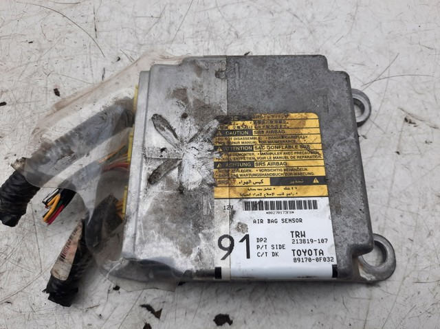 Módulo processador de controlo da bolsa de ar (Centralina eletrônica AIRBAG) 891700F032 TOYOTA
