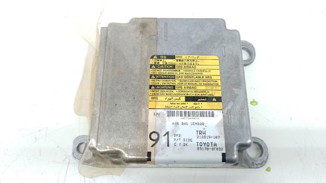 Módulo processador de controlo da bolsa de ar (Centralina eletrônica AIRBAG) 891700F032 TOYOTA