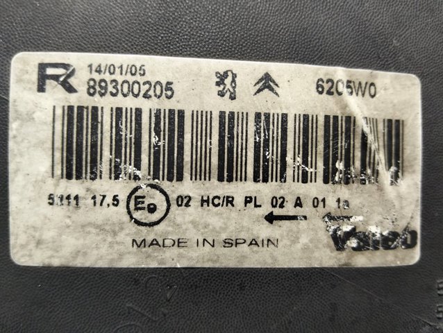 89300205 Peugeot/Citroen