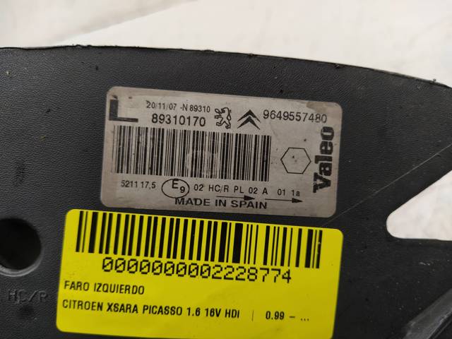 89310170 Peugeot/Citroen