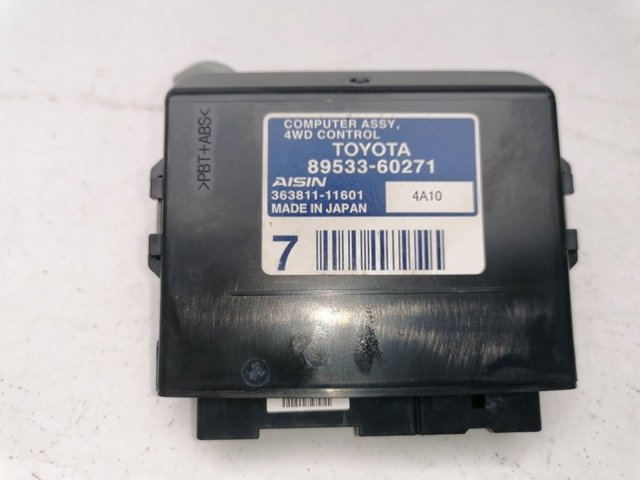 Módulo de direção (Centralina eletrônica) de tracção integral 8953360271 TOYOTA