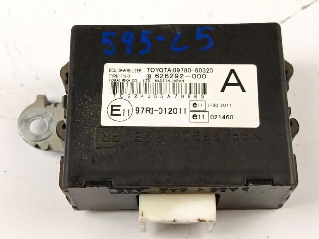 Unidade de controlo do fecho central 8978060320 TOYOTA