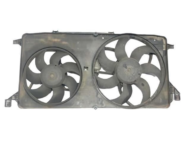 Difusor do radiador de esfriamento, montado com motor e roda de aletas 8C118C607BB FORD