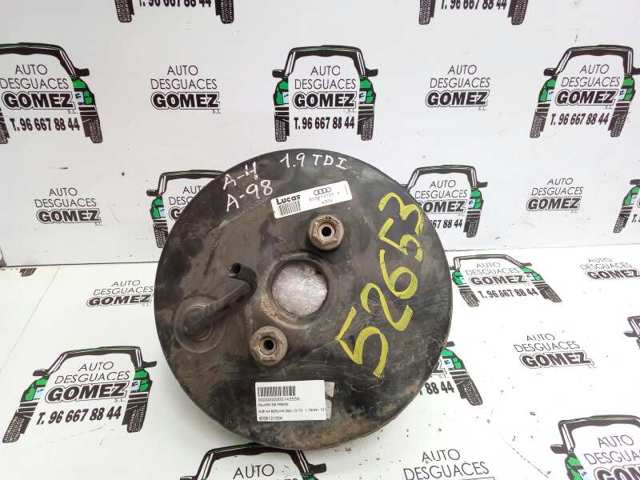 Reforçador dos freios a vácuo 8D0612105A VAG