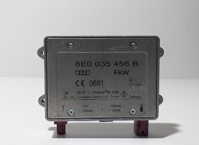 Reforçador do sinal de antena 8E0035456B VAG