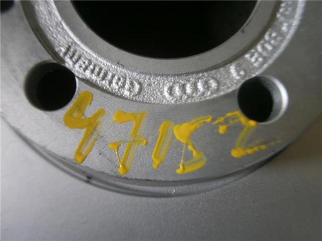 Disco do freio traseiro 8E0615601Q VAG