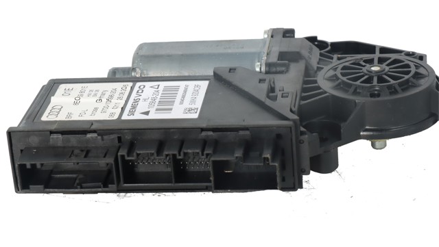 Motor de acionamento de vidro da porta traseira esquerda 8E0959801E VAG