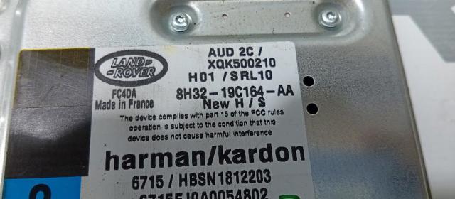 Reforçador do som de sistema de áudio 8H3219C164AA LAND ROVER