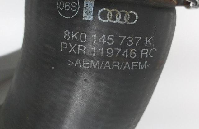 Cano derivado de ar, da válvula de borboleta 8K0145737K VAG
