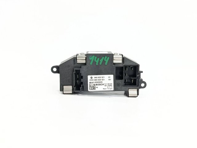 Resistor (resistência) de ventilador de forno (de aquecedor de salão) 8K0820521 VAG