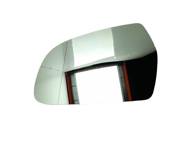 Elemento espelhado do espelho de retrovisão esquerdo 8K0857535F VAG