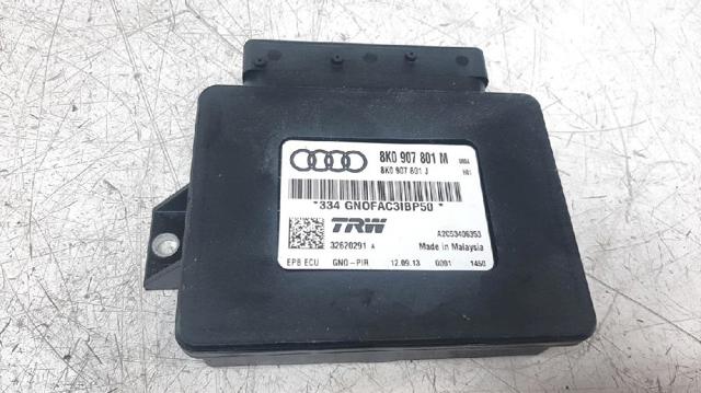 Unidade de controlo (módulo) do freio de estacionamento eletromecânico 8K0907801M VAG
