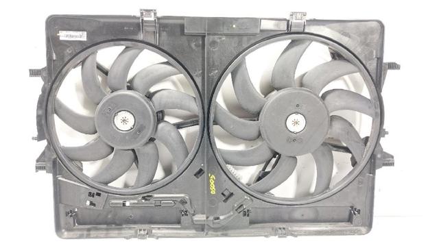 Ventilador elétrico de esfriamento montado (motor + roda de aletas) esquerdo 8K0959455P VAG