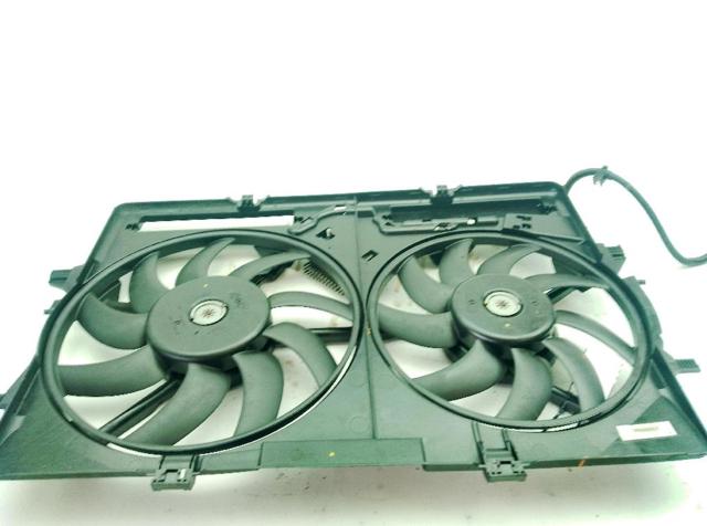 Ventilador elétrico de esfriamento montado (motor + roda de aletas) direito 8K0959455R VAG