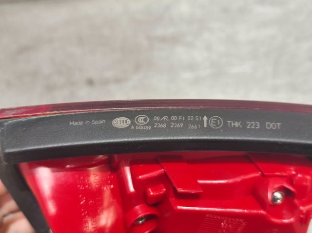 Lanterna traseira direita interna 8K5945094K VAG