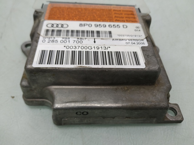 Módulo processador de controlo da bolsa de ar (Centralina eletrônica AIRBAG) 8P0959655D VAG