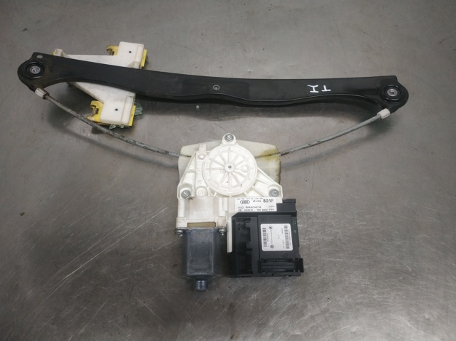 Motor de acionamento de vidro da porta traseira esquerda 8P4959801F VAG