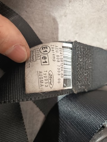 Correia de segurança dianteira direita 8V41S61294AD FORD
